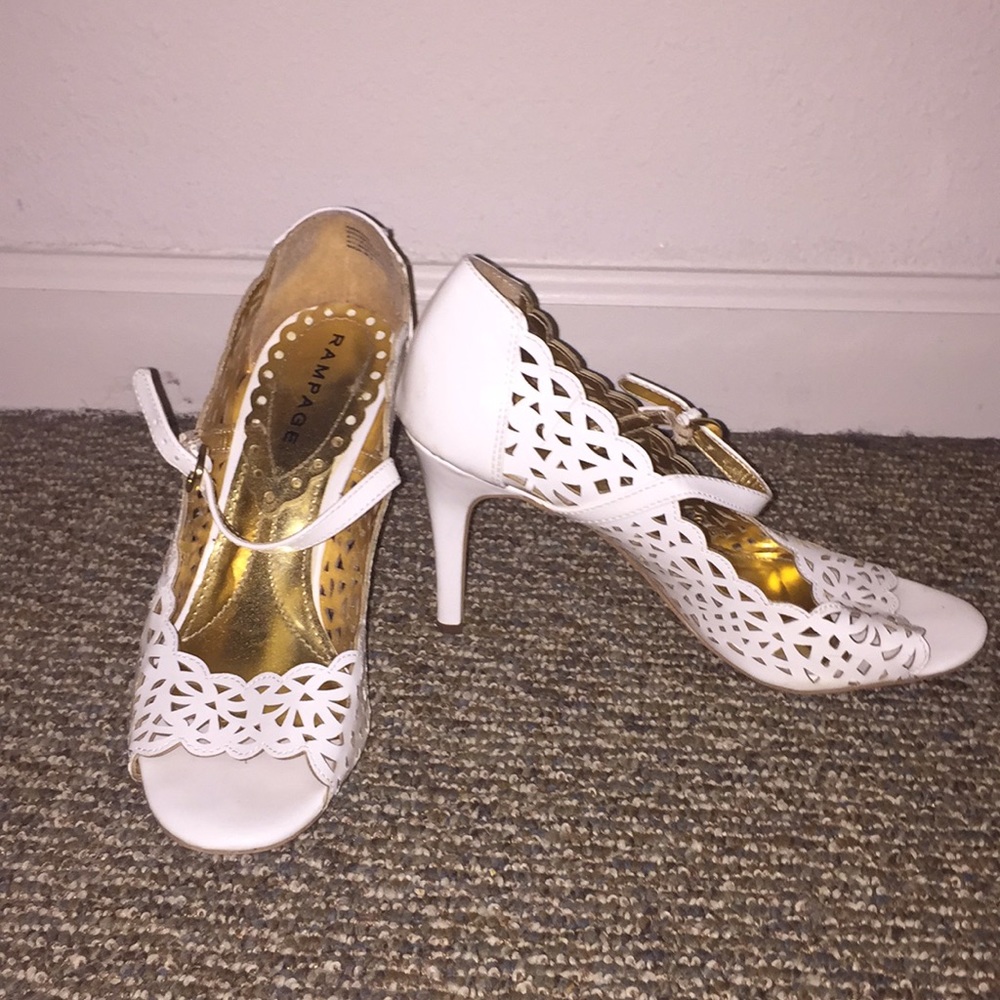 White heels